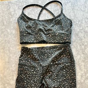 Varley Leggings and Sports Bra Set